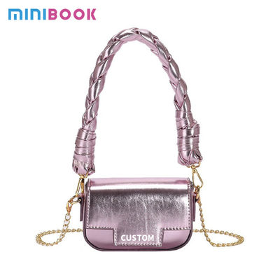 Fashion Laser Small Square Bag Woven Handbag Shoulder Bag For Women Single Handle