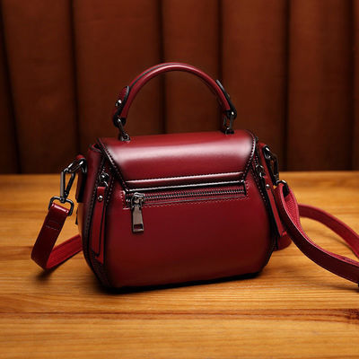 Shoulder Crossbody Bag All Seasons Retro Women's Bag Versatile Handheld Small Square Bag