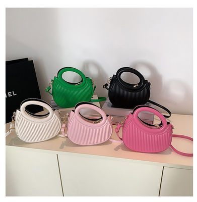Classic Style Ladies Pink Bags Popular Purse Leather Crossbody Messenger for Women