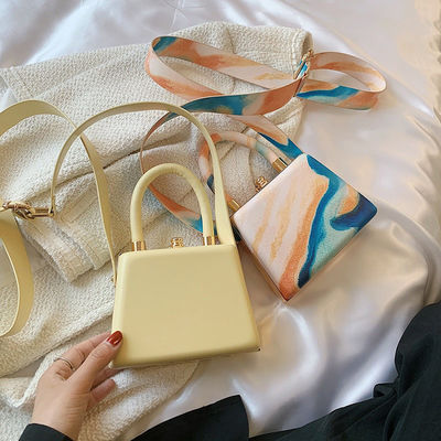 2024 Custom Logo Avaliable Designer PU Handbag Top Handle Crossbody Bag for Fashion