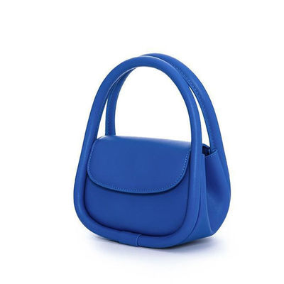 Polyester Lining Lady Style Mini Totes with Custom Design and Vegan Leather Material