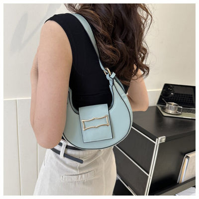 2024 Arrivals Fashion Trendy Ladies Hand Bags Single Handle Women's Shoulder Bags in PU
