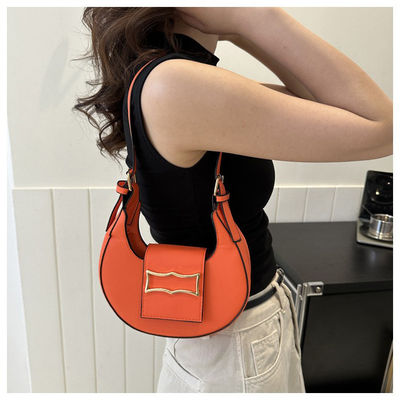 2024 Arrivals Fashion Trendy Ladies Hand Bags Single Handle Women's Shoulder Bags in PU