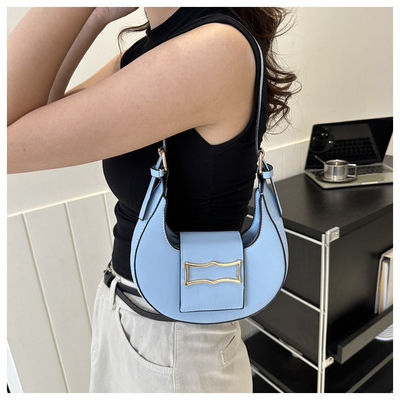 2024 Arrivals Fashion Trendy Ladies Hand Bags Single Handle Women's Shoulder Bags in PU