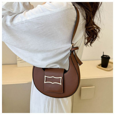 2024 Arrivals Fashion Trendy Ladies Hand Bags Single Handle Women's Shoulder Bags in PU