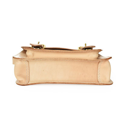 Retro Motorcycle Bag Genuine Leather Single Handle/Strap First Layer Cowhide Design