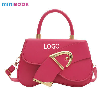 2024 Trendy Women's Genuine Leather Shoulder Purse in Vegan Leather with Underarm Lock