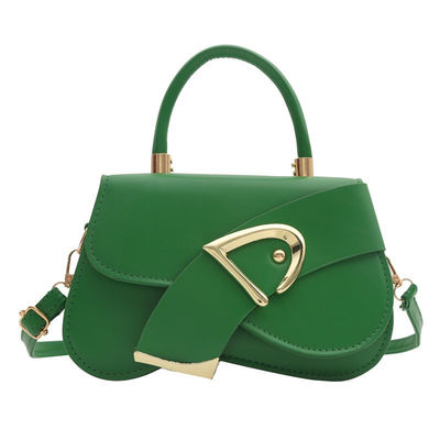 2024 Trendy Women's Genuine Leather Shoulder Purse in Vegan Leather with Underarm Lock
