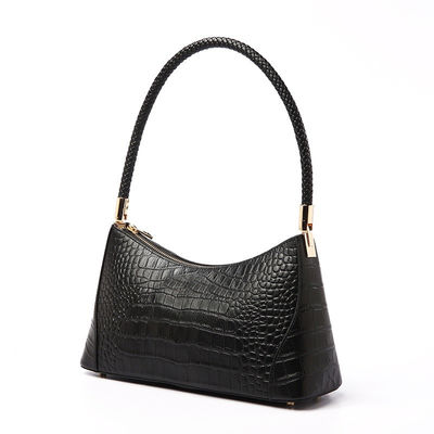 Trendy Genuine Leather Shoulder Underarm Bag for Daily Life Season All Seasons
