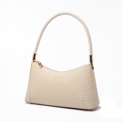 Trendy Genuine Leather Shoulder Underarm Bag for Daily Life Season All Seasons