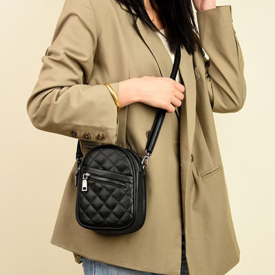 Genuine Leather Small Square Bag 2024 Women's Casual Versatile Shoulder Bag for Daily Life