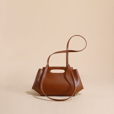 Low MOQ Mix Models Cowhide Versatile Armpit Bag Niche Design Shoulder Bag for Women