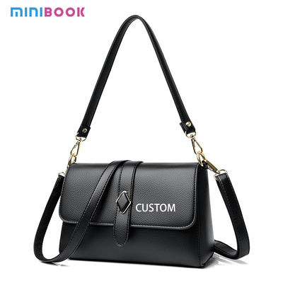Large Capacity Lady Style Spring Soft Leather Shoulder Crossbody Bag for Women