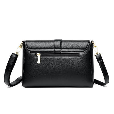 Large Capacity Lady Style Spring Soft Leather Shoulder Crossbody Bag for Women