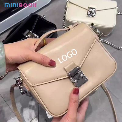 Versatile Portable Shoulder Crossbody Genuine Leather Women's Bag for 2024 Fashion