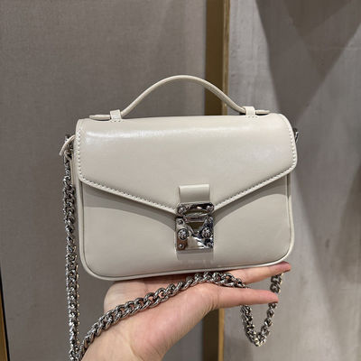 Versatile Portable Shoulder Crossbody Genuine Leather Women's Bag for 2024 Fashion