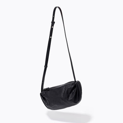 All Seasons Soft Leather Pleated Cloud Bag Korean Style Shoulder Crossbody in Fashion