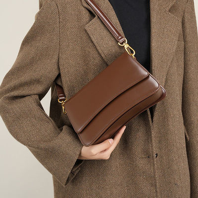 Low MOQ Mix Models 2024 Luxury Design Mini Leather Flap Crossbody Sling Bags For Women