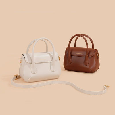 Lady Trendy Clip Crossbody Shoulder Handbag Leather Hand Bag for Women Luxury Design 2024