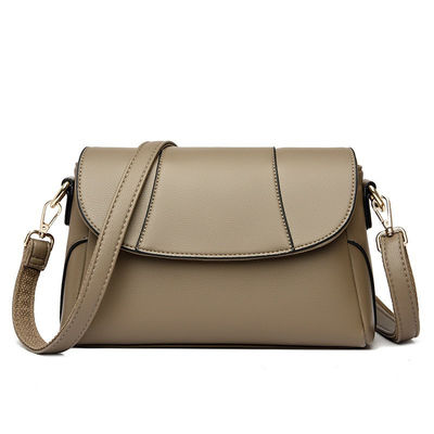 Custom Logo Lady Purse Fashion Vegan PU Female Bags Closure Type Zipper Hasp Design