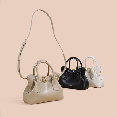 End and Exquisite Women's Crossbody Bag Made of Genuine Leather with Unique Pattern