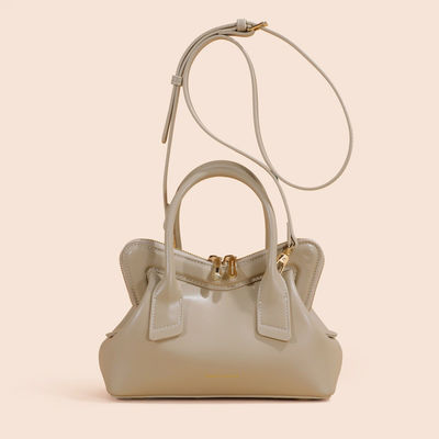 End and Exquisite Women's Crossbody Bag Made of Genuine Leather with Unique Pattern