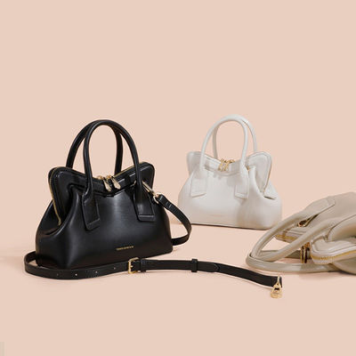 End and Exquisite Women's Crossbody Bag Made of Genuine Leather with Unique Pattern