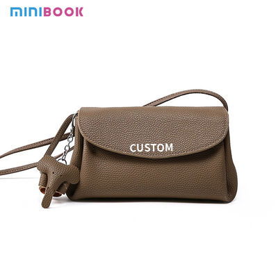 Elevate Your Look with this Head Layer Soft Cowhide One-Shoulder Crossbody Bag