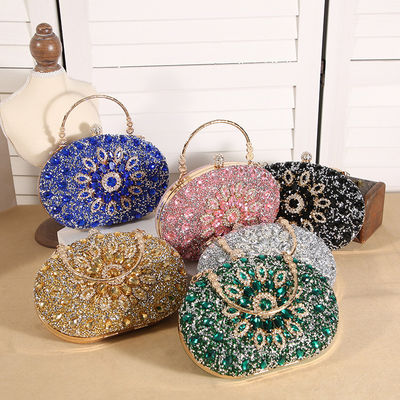 Sunflower Rhinestone Clutch Party Crystal Women's Handbag Bag Evening Bags
