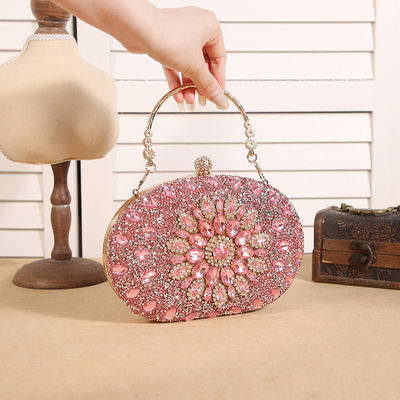 Sunflower Rhinestone Clutch Party Crystal Women's Handbag Bag Evening Bags