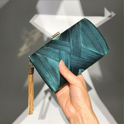 Women's Luxury Tassel Envelope Satchels for Evening Events Bridal Ladies Party Purse