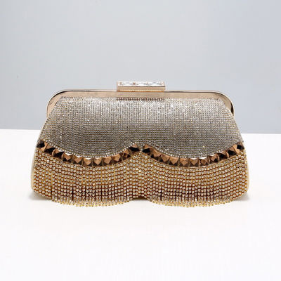 OEM/ODM 2024 Fashion Rhinestone Purse Leather Handbags for Girls and Women