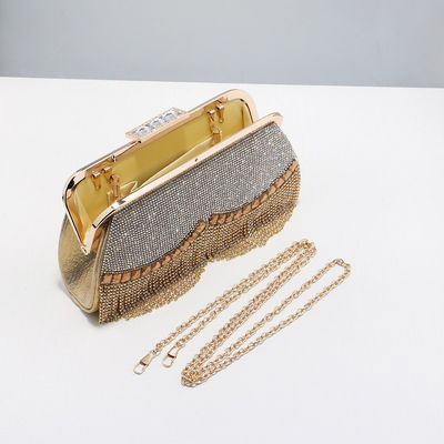 OEM/ODM 2024 Fashion Rhinestone Purse Leather Handbags for Girls and Women