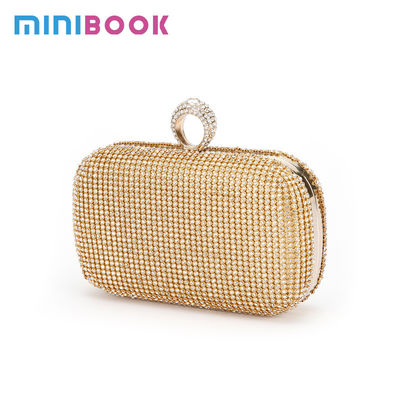 End Luxury Diamond Purses Crystal Women Beaded Evening Bag Rolling Stones Ladies Bag 2023