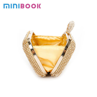 End Luxury Diamond Purses Crystal Women Beaded Evening Bag Rolling Stones Ladies Bag 2023