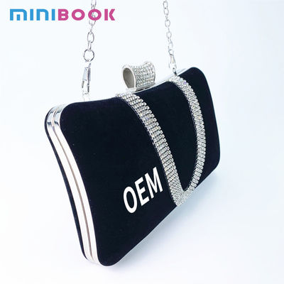 Daily Life Essential Trendy Luxury Lady Party Rhinestone Diamond Bling Hand Bags