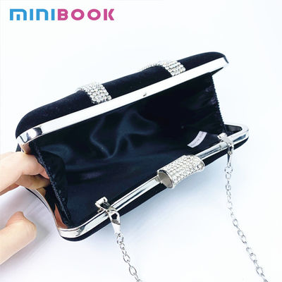 Daily Life Essential Trendy Luxury Lady Party Rhinestone Diamond Bling Hand Bags