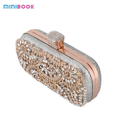 GoldenChic Shiny Party Bridal Evening Daily Clutch Handbag for a Touch of Glamour