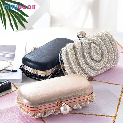 Unisex Elegant Crystal Clutch Bag Diamond Fashion Handbag with Rhinestones in Opp Bag