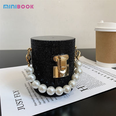 Pearl Evening Bags and Other Pattern Type Minibook Fashion Clutch Bags for Women