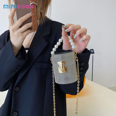 Pearl Evening Bags and Other Pattern Type Minibook Fashion Clutch Bags for Women