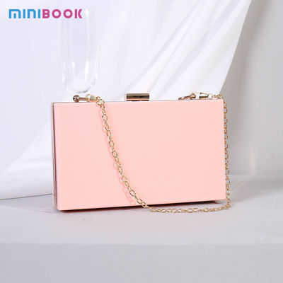 Acrylic Dinner Bag Simple Chain Diagonal Small Bridal Dress Evening Banquet Bag For Women Clutch