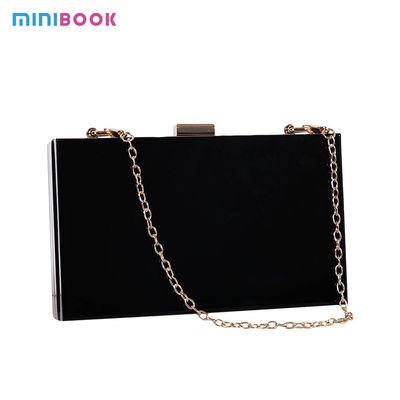 Acrylic Dinner Bag Simple Chain Diagonal Small Bridal Dress Evening Banquet Bag For Women Clutch