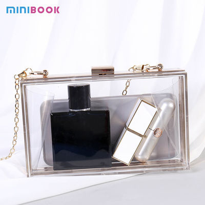 Acrylic Dinner Bag Simple Chain Diagonal Small Bridal Dress Evening Banquet Bag For Women Clutch