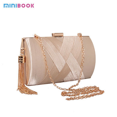 Customize Bridal Dress Luxury Clutch Evening Party Bags Women Handbag of and Closure