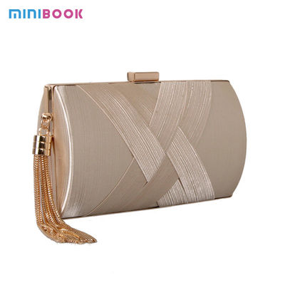 Customize Bridal Dress Luxury Clutch Evening Party Bags Women Handbag of and Closure