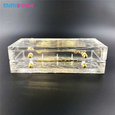 Unisex Acrylic Hand Bag Small Square Transparent Box Bag for Women Dinner Chain Crossbody
