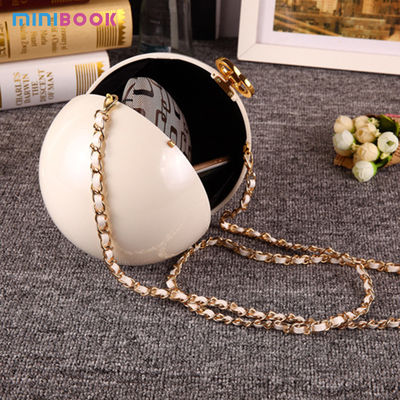 Evening Clutch Bag for Party and Bridal Prom Minibook Fashion Women's Wedding Purse