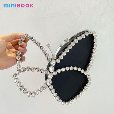 Unisex Crystal Chains Rhinestone Evening Bags for Wedding Clutch Shoulder Purse Party