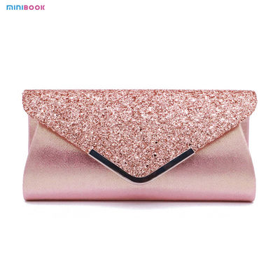 Elegant and Chic PVC Wallet Clutch Bag Crystal Bling Handbag for Women's Fashion